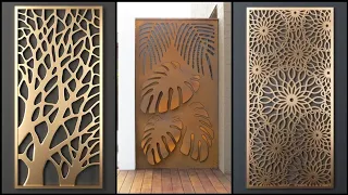 Metal Decorative Wall Panel Laser Cut | Grill Wall Design |  Partition Wall Design