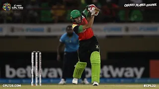 Rahmanullah Gurbaz CRACKING SIXES | CPL 2022