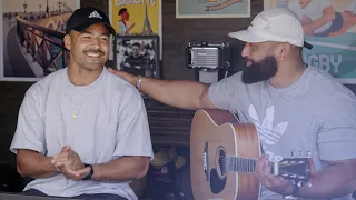 All Blacks Richie Mo'unga and George Bower JAM SESSION 🎶 Front Row Daily Show