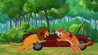 Tiger vs Lion - DC2 Animation