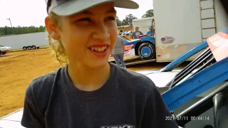 Interview with CJ Smith at Laurens County Speedway 2021