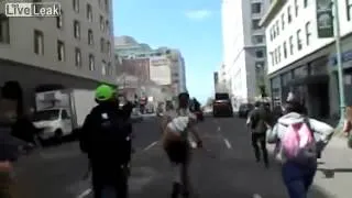 #OccupyOakland Protesters Cry When Police Runs Over Their Bike