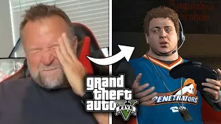 Ned Luke on Kids Trolling his Real Life Son by calling him "Jimmy"