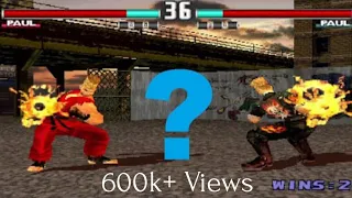 tekken 3 all characters same attack gameplay