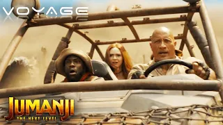 Escaping Flock Of Ostriches | Jumanji: The Next Level | Voyage | With Captions