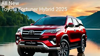 First look"Toyota fortuner hybrid 2024/2025 model unveiled