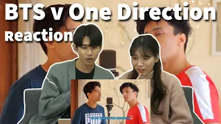 How could this possible?? BTS v/s ONE DIRECTION by Aksh Baghla Reaciton!