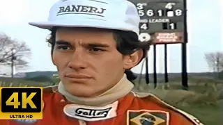 AYRTON SENNA CORRENDO PELA FORMULA FORD 1982 4K