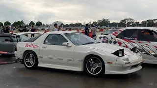 A little bit of rx-7 drifting action in Singapore. #fc3s #mazdarx7 #drift #rotary