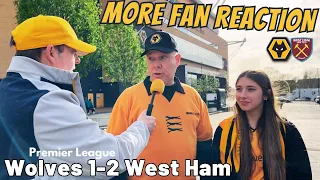 Ruined By VAR 😖 Wolves 1-2 West Ham MORE Fan Reaction | Premier League