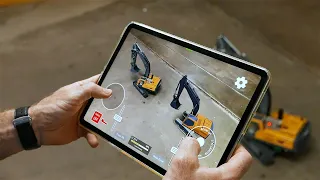 A Two-way Digital Twin - Physical and AR Excavators