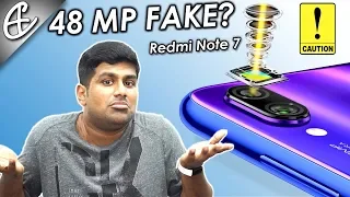 Redmi Note 7 has a Fake 48 MP Camera?