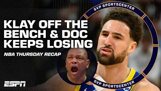 KLAY BENCHED & CLAPPED BACK 👏 + Bucks UPSET by Grizz 👀 [NBA RECAP] | SC with SVP