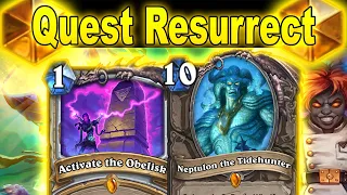 Quest Resurrect Priest Is The Most Fun & Interactive Priest At March of the Lich King | Hearthstone