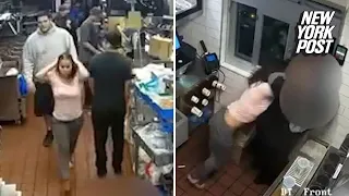 Woman chokes McDonald's manager over ketchup dispute