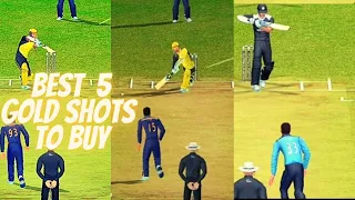 Real Cricket 22: Top Gold Shots To Buy Part 1