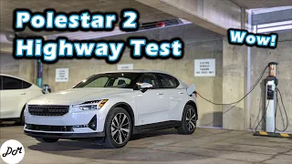 2021 Polestar 2 – Highway Range Test | Efficiency at 70 MPH