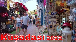 Kuşadası City Center and Bazaar/Çarşı (4k), Turkey, 2022