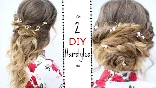 Two Easy DIY Hairstyles | Braided Hairstyles | Braidsandstyles12