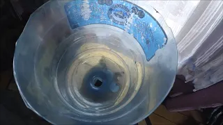 Зернодробилка из двигателя стиральной машины автомат.