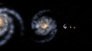 Galaxy Size Comparison - The Size of the Universe