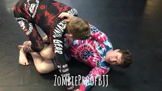 Jeremiah Vance RubberSide FlyTrap Triangle Choke KO - ZombieProofBJJ (BreakDown)