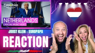 🇮🇹 ITALIAN REACTION Joost Klein - Europapa (Netherlands 🇳🇱 Eurovision 2024)  subtitle