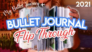 Bullet Journal FLIP THROUGH 2021 PLAN WITH ME