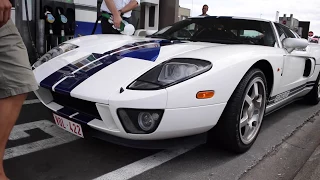 Ford GT Startup, acceleration LOUD SOUNDS!!