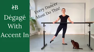 Dégagé Accent In | Battement Tendu Jeté | Ballet Tutorial delete