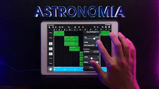 Vicetone & Tony Igy - ASTRONOMIA "Coffin Dance Meme" remake on iPad #Garageband