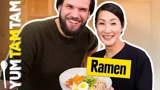 RAMEN, LAMEN oder RAHMEN? // Vegetarische Ramen-Suppe mit Kaoru Iriyama // #yumtamtam