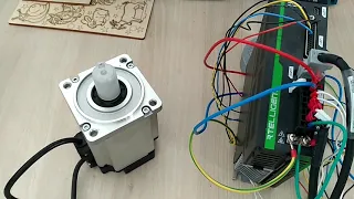 AC Servo Motor runs by pulse generator board - English