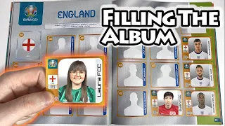 Panini Euro 2020 Tournament Edition Sticker Album Update | Sticking In The Album | Collection Update