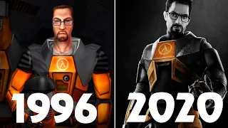 Эволюция игры Half Life / Evolution of Half Life Games 1998- 2020