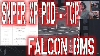 FALCON BMS 4.33 - TGP TUTORIAL (Sniper POD) - English Subtitles