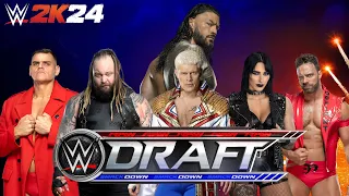 Draft | WWE 2K24 - Universe Mode | Episode 0