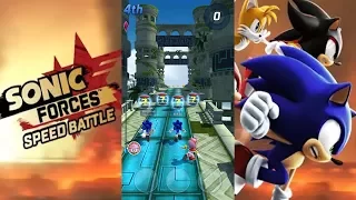 Sonic Forces Speed Battle - Sonic & Amy gameplay character (ios, android)