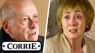 Geoff Scares Elaine To Stop Her Being Yasmeen's Witness | Coronation Street