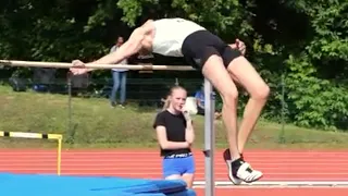 Matjaž Šparovec (SLO) High Jump M50 185 cm NR 1st Place Interstate Masters Competition Celje 2024