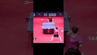 Ovtcharov OUTSPEEDS Lin Yun-Ju! #shorts #tabletennis