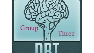 Group 3: DBT Series | Core Mindfulness pt. 2