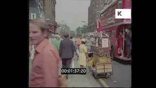1960s, 1970s Shoppers on King's Road, Chelsea, 35mm