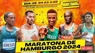 MARATONA DE HAMBURGO -  Assistindo e Comentando - AO VIVO