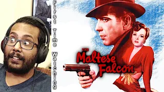 The Maltese Falcon (1941) Reaction & Review! FIRST TIME WATCHING!!