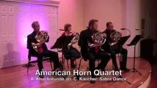 American Horn Quartet: Sabre Dance