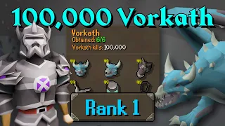 Loot from 1 Year of Vorkath (4000 Hours)