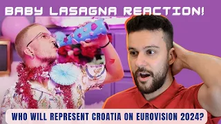 WILL BABY LASAGNA REPRESENT CROATIA ON EUROVISION 2024 // RIM TIM TAGI DIM REACTION