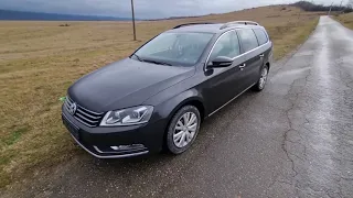 Conduc un VW Passat B7 + vorbim despre pivnițe de vin.