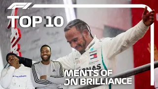 WE  FOUND OUR FAVORITE DRIVER! Dunson brothers react to Top 10 Moments of Lewis Hamilton Brilliance